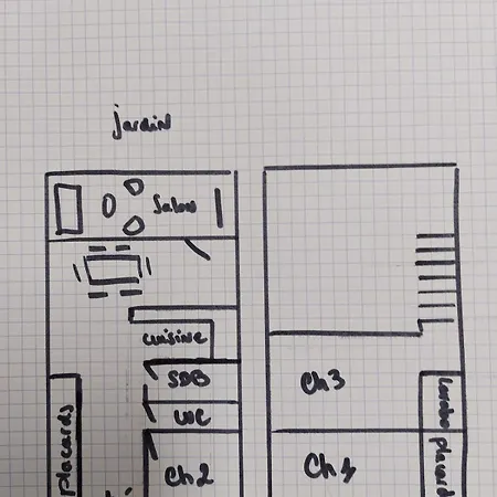 בית נופש Maison Dans Avec Piscine Et Tennis *